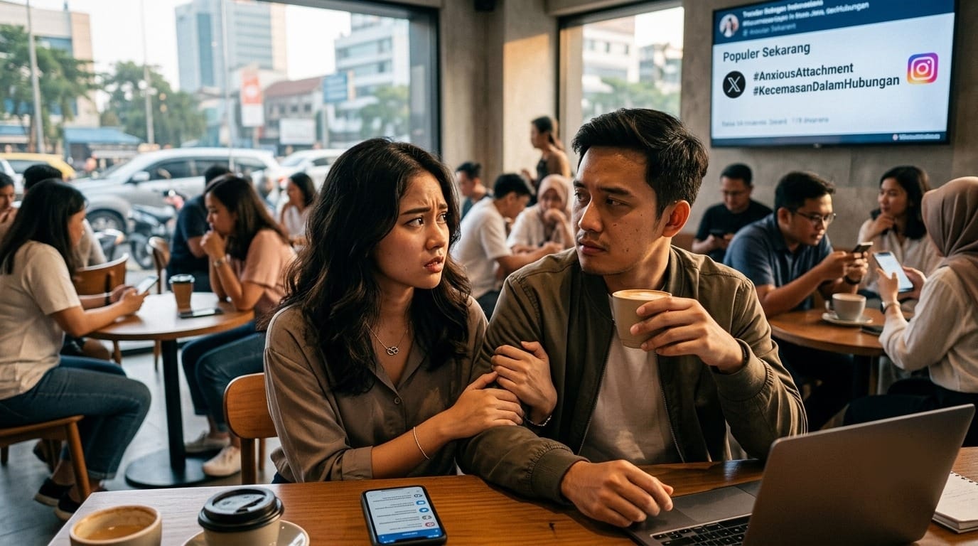 Anxious Attachment Ramai Dibahas, Pola Keterikatan yang Picu Kecemasan dalam Hubungan