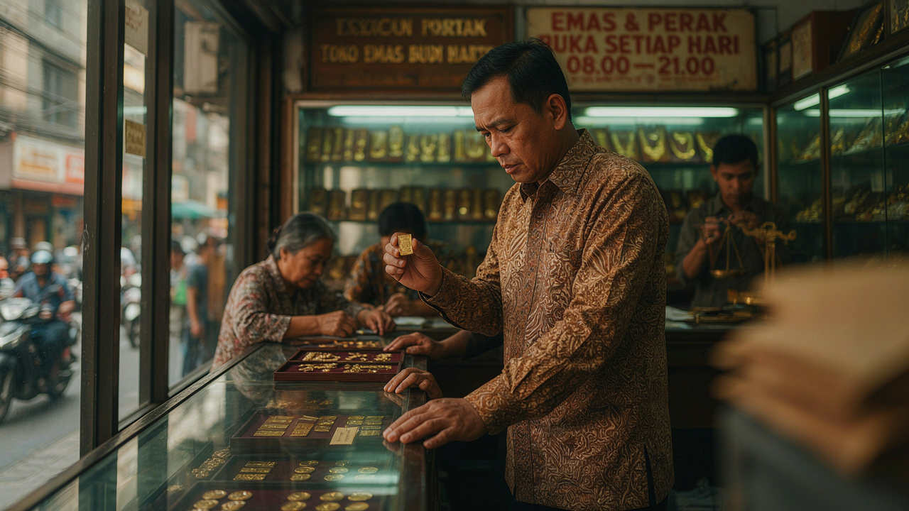 Harga Emas Pegadaian 16 Oktober 2026, Antam Tembus Rp2,604 Juta per Gram