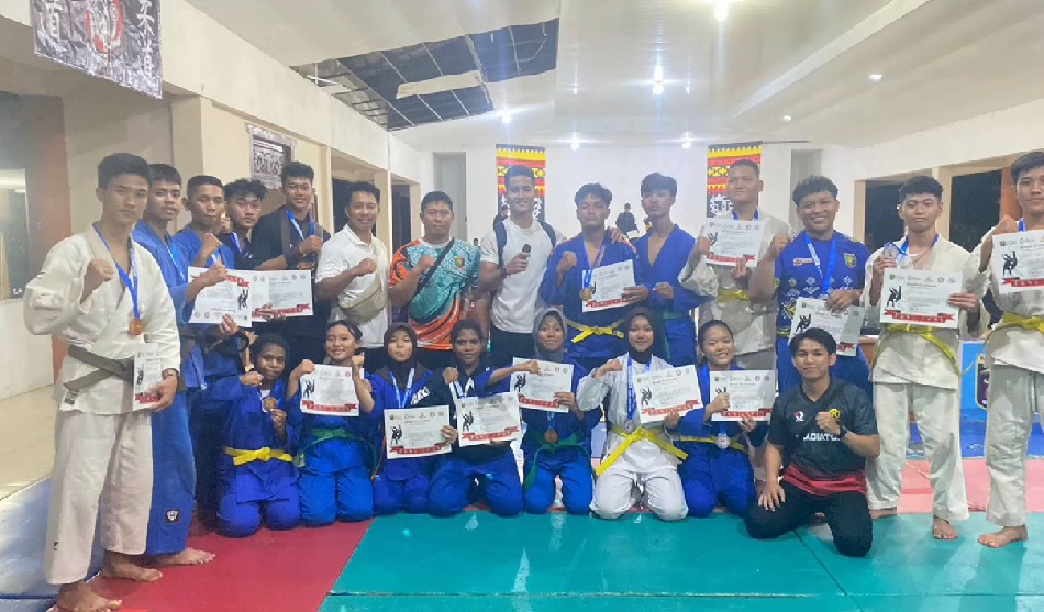 Judo Bandar Lampung Sabet 5 emas, 6 perak dan 5 perunggu Kejuaaran Walikota Cup Metro IV 