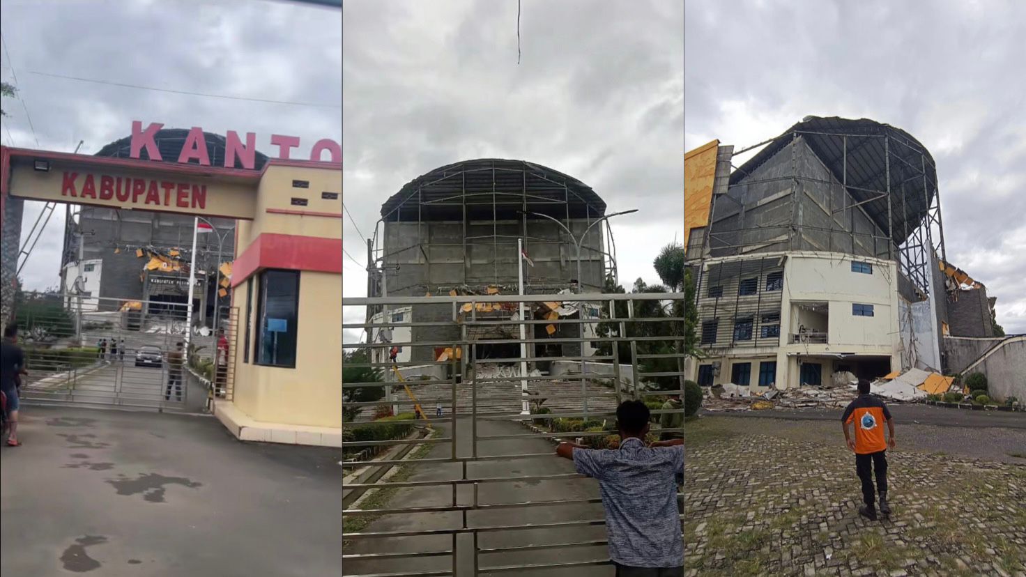 Gedung DPRD Pesawaran Roboh Dihantam Cuaca Ekstrem: Prioritas Keselamatan di Tengah Peringatan BMKG