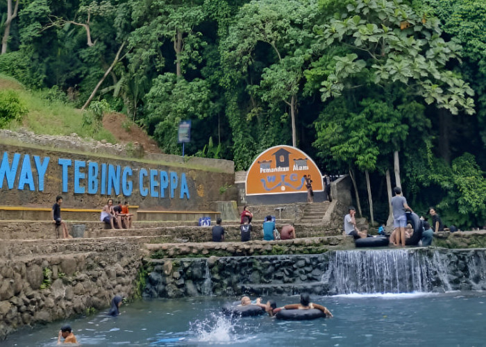 Way Tebing Ceppa, Spot Alam Segar Buat Healing di Lampung Selatan