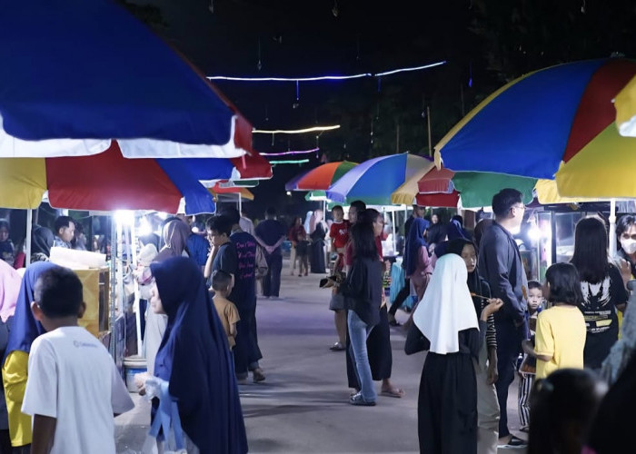 Malam Minggu Ceria di Sentra Jajanan Pa'de Manis: Surga Jajanan UMKM Kota Metro