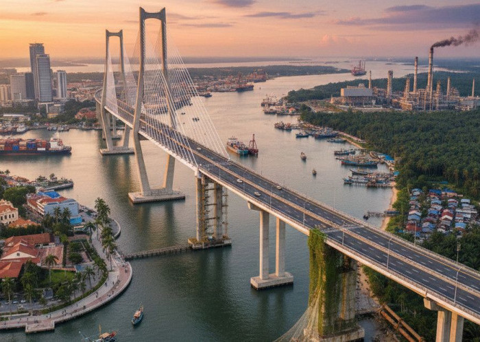Jembatan yang Menghubungkan Malaysia dan Indonesia, Hanya butuh waktu 40 Menit?