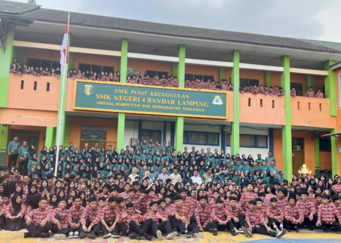 Wapres Gibran Tinjau Kelas Vokasi Migran SMKN 4 Bandar Lampung, Fokus Kerja ke Jepang