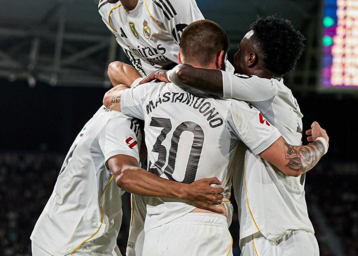 Real Madrid Gulung Levante, Mbappé Borong Dua Gol di LaLiga