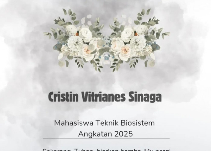 Mahasiswi ITERA Asal Tapanuli Utara Meninggal Dunia, Kisahnya Jadi Pengingat Pentingnya Kesehatan
