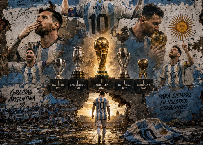 Lionel Messi Akhiri Karier Internasional, Perpisahan di Argentina Diwarnai Air Mata
