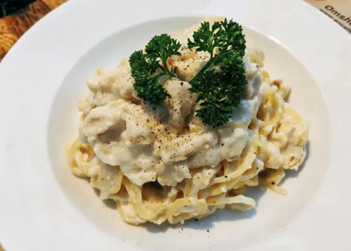 Chicken Alfredo Pasta Bake, Pasta Panggang Creamy yang Cocok untuk Pencinta Keju