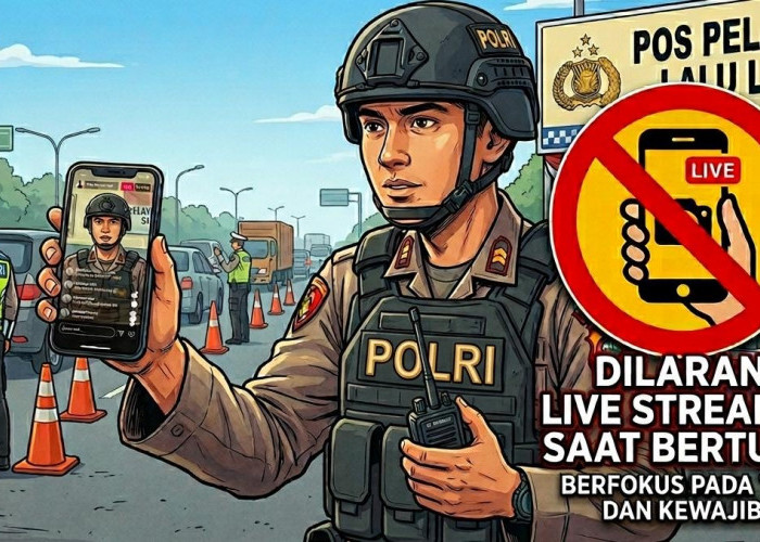 Polda Lampung Tegaskan Larangan Anggota Siaran Langsung Saat Bertugas