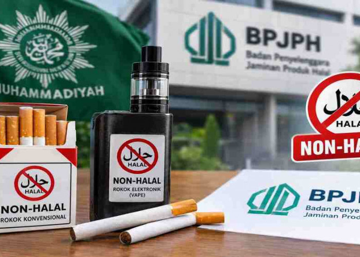 Muhammadiyah Dorong BPJPH Tetapkan Label Nonhalal untuk Rokok dan Vape