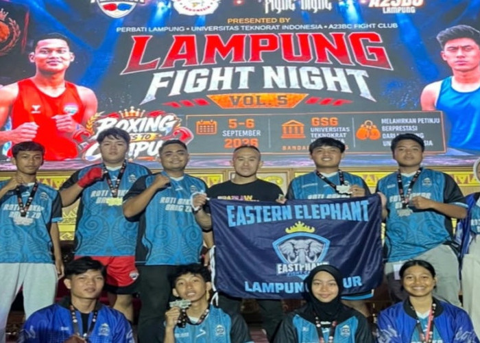 Borong Medali di Lampung Fight Night Vol. 5, Ini Daftar Atlet Boxing SMAN 1 Bandar Sribhawono