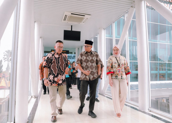 Gubernur Mirza Pastikan Bandara Radin Inten II Siap Layani Penerbangan Internasional