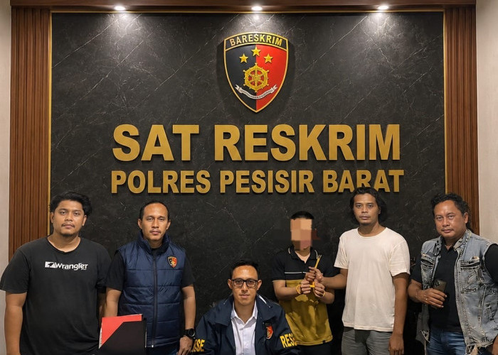 Polisi Amankan Kembali Terdakwa yang Sempat Tinggalkan Ruang Sidang di Pesisir Barat