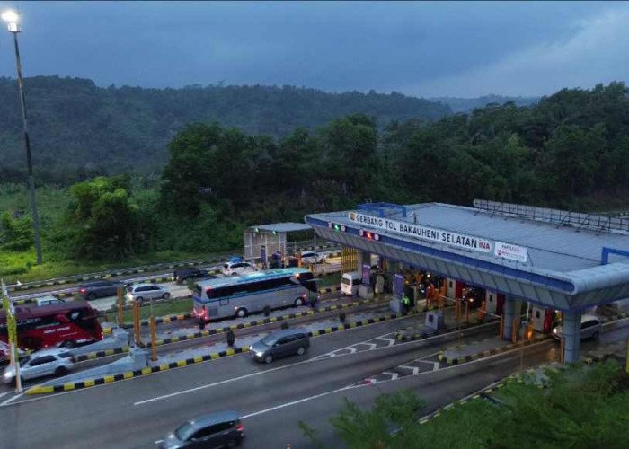 132.784 Kendaraan Melintas, Libur Panjang Dongkrak Volume Lalu Lintas di Tol Bakauheni–Terbanggi Besar