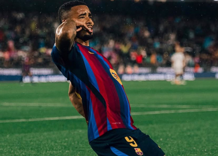 Gabriel Jesus Langsung Gacor di Barcelona, 2 Gol dalam 3 Penampilan