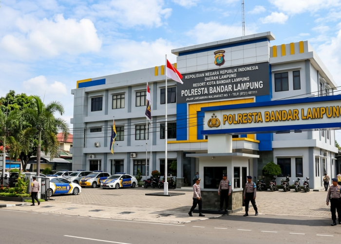 udik Tenang, Hati Senang: Warga Bandar Lampung Bisa Titip Kendaraan Gratis di Kantor Polisi