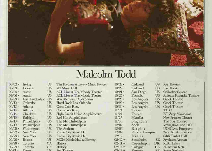 Malcolm Todd Umumkan 