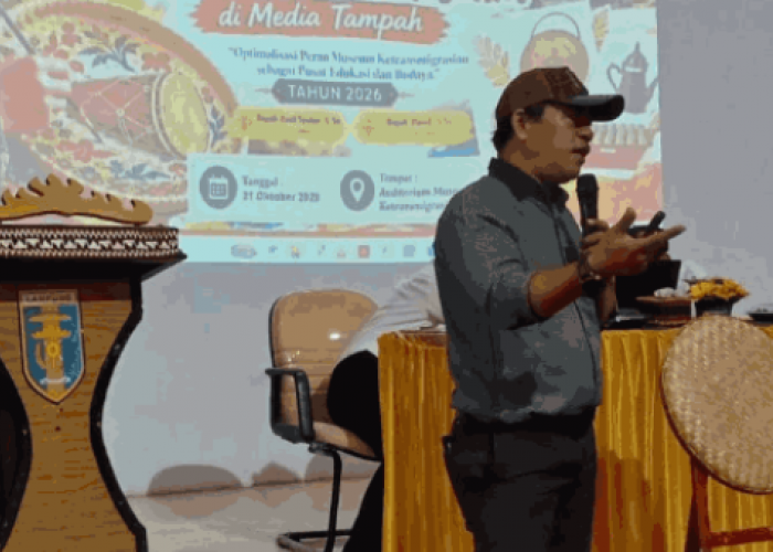 Tak Sekadar Dilihat, Koleksi Museum Ketransmigrasian Lampung Jadi Objek Lukisan di Tampah