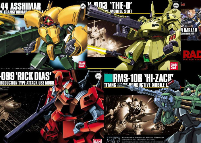 Top 5 High Grade Non-Gundam Unit dari Seri Zeta Gundam