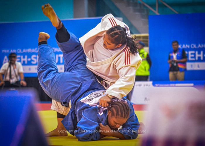 Berlaga di Final, Judo Lampung Siap Rebut Emas Lawan Bali