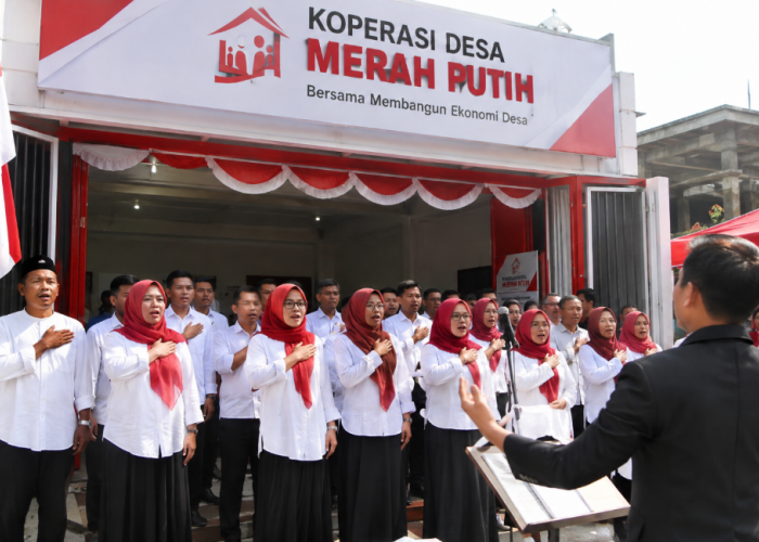 Dari Lagu Kebangsaan hingga Doa, Harapan Warga Mengiringi Pembukaan Kopdes