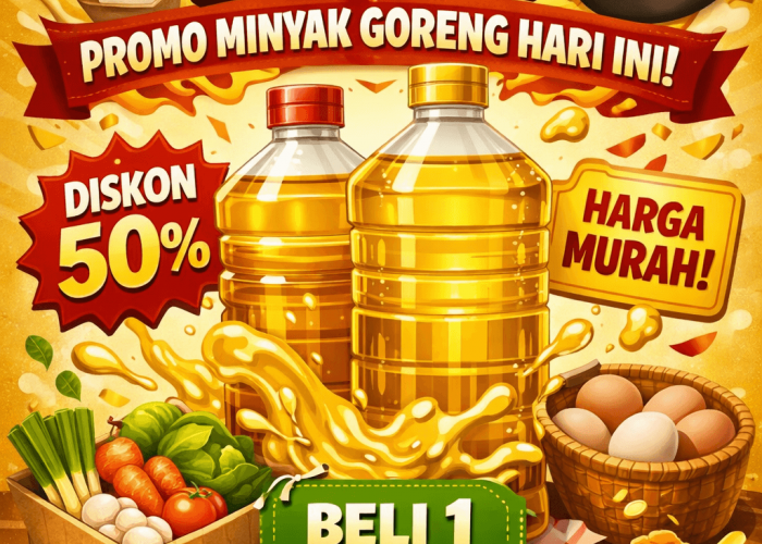 Diskon Dapur Lagi Gila! Promo Minyak Goreng Hari Ini, Harga Turun Mulai Rp29 Ribuan