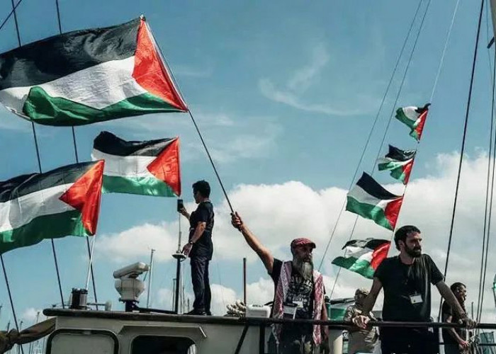 Kapal Bantuan Global Sumud Flotilla Dihadang Israel Hingga Aktivis Dunia Ditahan