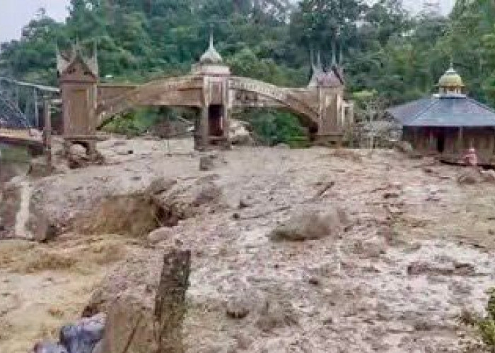 21 Jenazah Terseret Galodo Padang Panjang, Ditemukan di Sungai Batang Anai