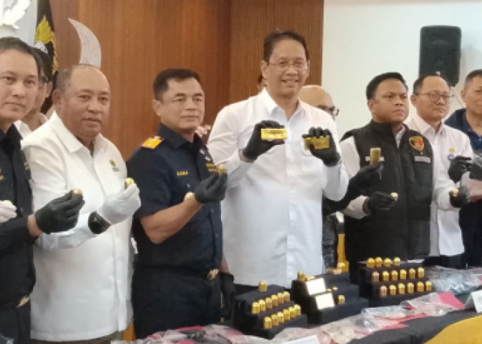 Bea Cukai Gagalkan Ekspor Emas Ilegal di Bandara Soekarno-Hatta