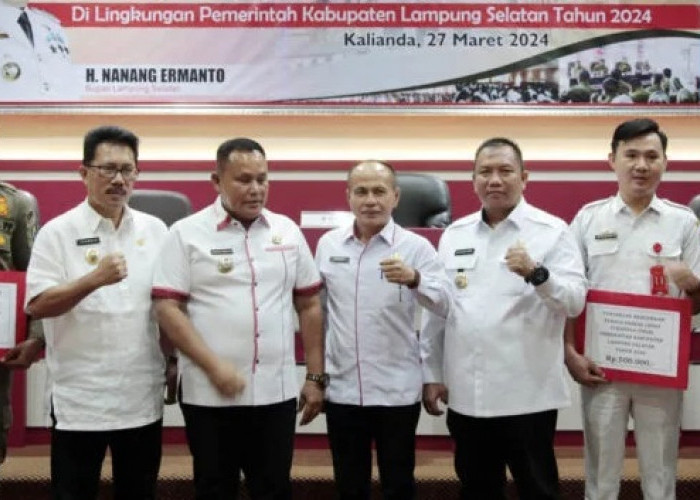 THR ASN Dan Honorer Pemkab Lampung Selatan Cair, Ini Pesan Bijak Bupati 