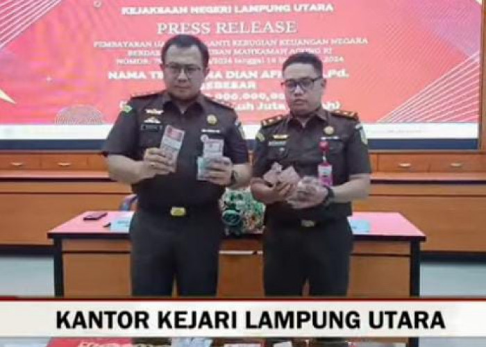 Korupsi Dua Miliar, Kontraktor Bayar Ganti Ratusan Juta