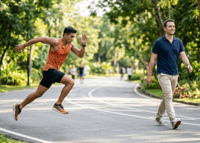 Jalan Santai vs Lari Cepat: Fakta Ilmiah di Balik Pembakaran Lemak yang Lebih Efektif