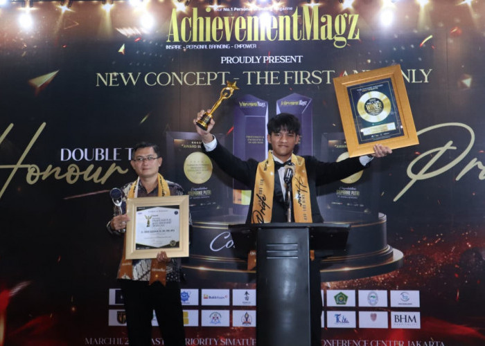 Airlangga Devassya Pemenang Termuda Ajang Indonesia Award Magazine : NO.1 THE WINNER AWARDS 2026