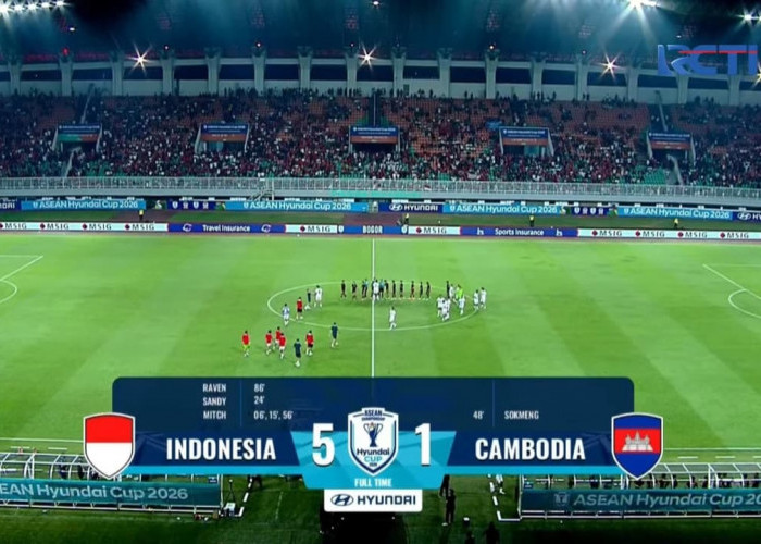 Timnas Indonesia Hajar Kamboja 5-1 di Piala AFF 2026