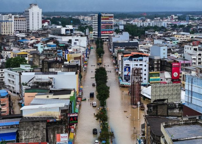 Korban Tewas Banjir Thailand Bertambah Jadi 33 Orang, Ribuan Warga Masih Terisolasi