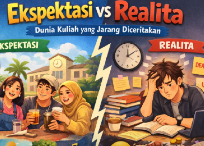 Ekspektasi vs Realita Dunia Kuliah yang Jarang Diceritakan