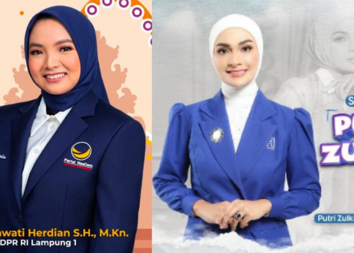 Calon Wajah Baru Anggota DPR RI Dapil Lampung I : Rahmawati, Putri Zulhas, Ruby Hingga Rycko Menoza
