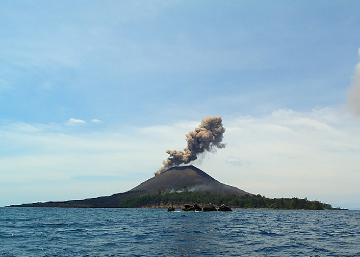 Gunung Anak Krakatau Erupsi 20 Kali, Empat Wilayah Lampung Selatan Terdampak Abu Vulkanik