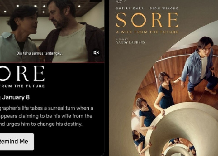 Film Sci-Fi Romantis “Sore: Istri dari Masa Depan” Tayang di Netflix Mulai 8 Januari 2026