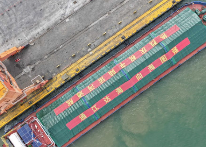 China Resmi Buka Terusan Pinglu, Jalur Air 134 Km Menuju Laut
