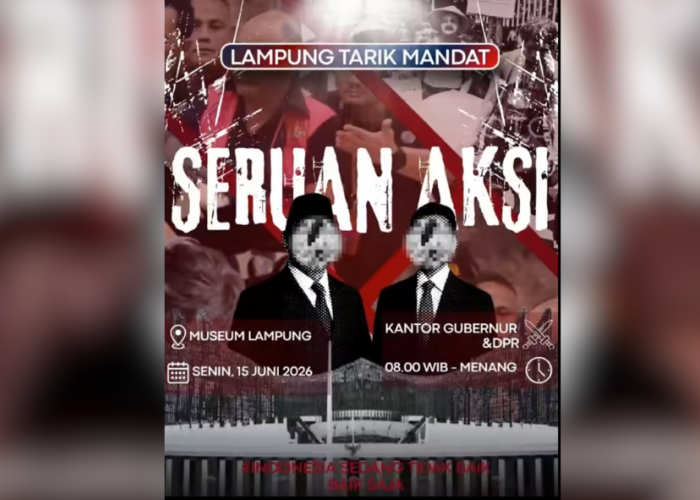Mahasiswa Lampung Turun ke Jalan Hari Ini, Soroti Harga Pokok, BBM, hingga Program Pemerintah