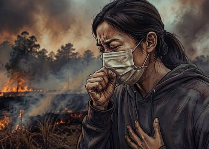 Buruh Pelabuhan Bertahan Bekerja di Tengah Kabut Asap, Keluhan Tak Digubris