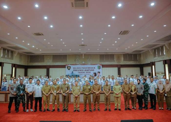 Pemprov Lampung Buka Seleksi Anggota Paskibraka Tingkat Provinsi dan Nasional Tahun 2026