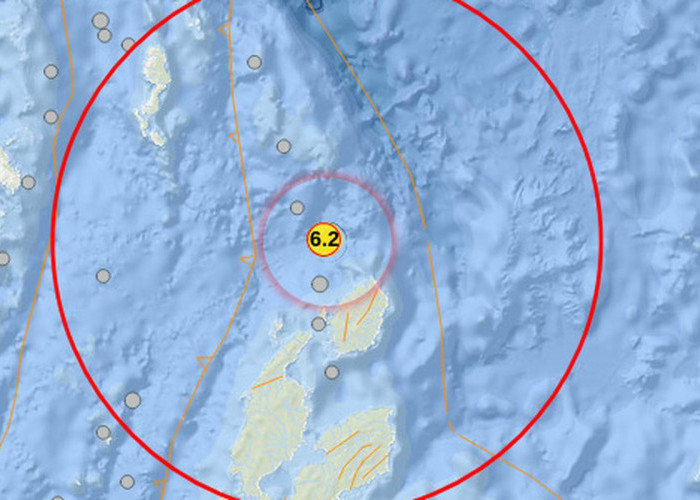 Maluku Utara Diguncang Gempa M 6,2, Pusat Gempa di Laut