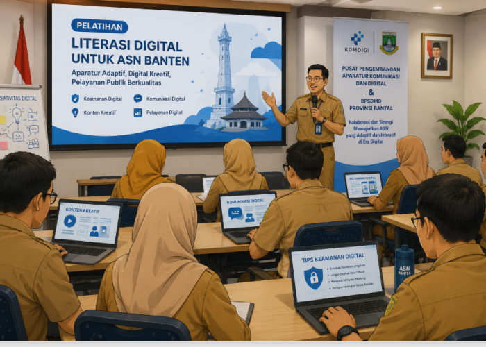 Saat Pelayanan Publik Masuk Era Digital, 38 Aparatur Banten Diasah Jadi Lebih Kreatif