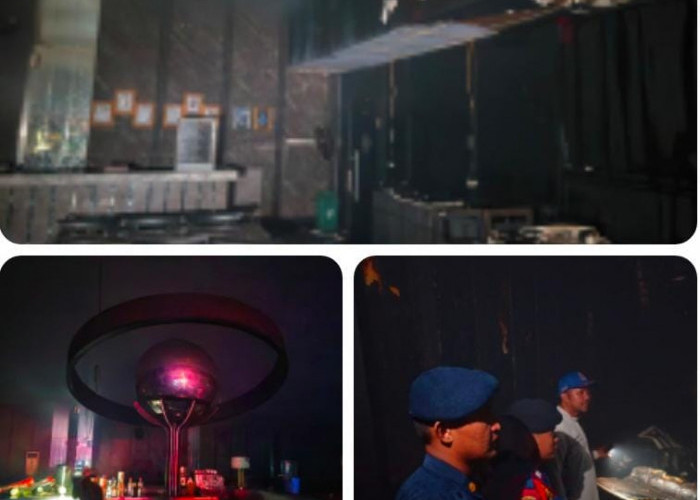 Radar Space Menyala: Tempat Hiburan Top di Lampung Terbakar Hebat, Tidak Ada Korban Jiwa  