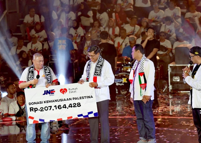 JNE Nge-Gass Dongkrak UMKM, di Milad 3 Dekade, Spesial Donasi untuk Palestina 