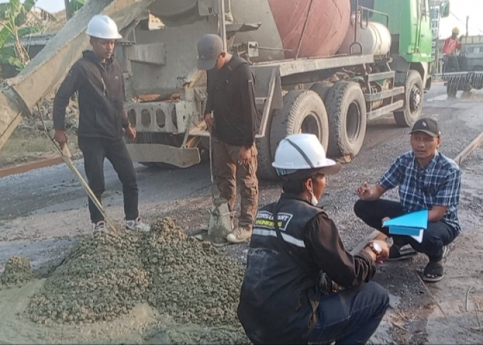 Proyek Jalan Rp88 Miliar dari Pinjaman SMI Dipantau Kejari Lampung Timur