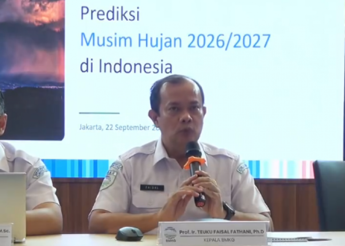 BMKG: Musim Hujan 2026/2027 Diprediksi Datang Lebih Lambat dan Lebih Singkat
