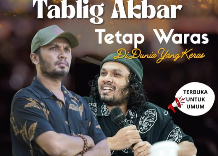 Ustaz Hanan Attaki Hadir di Bandar Lampung, Tabligh Akbar “Tetap Waras di Dunia yang Keras” Terbuka untuk Umum
